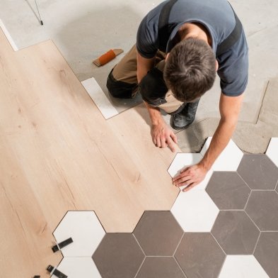 Flooring installation services in Troy, IL